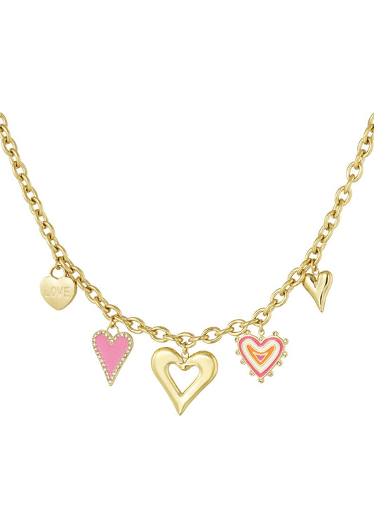 Bedelketting lover goud