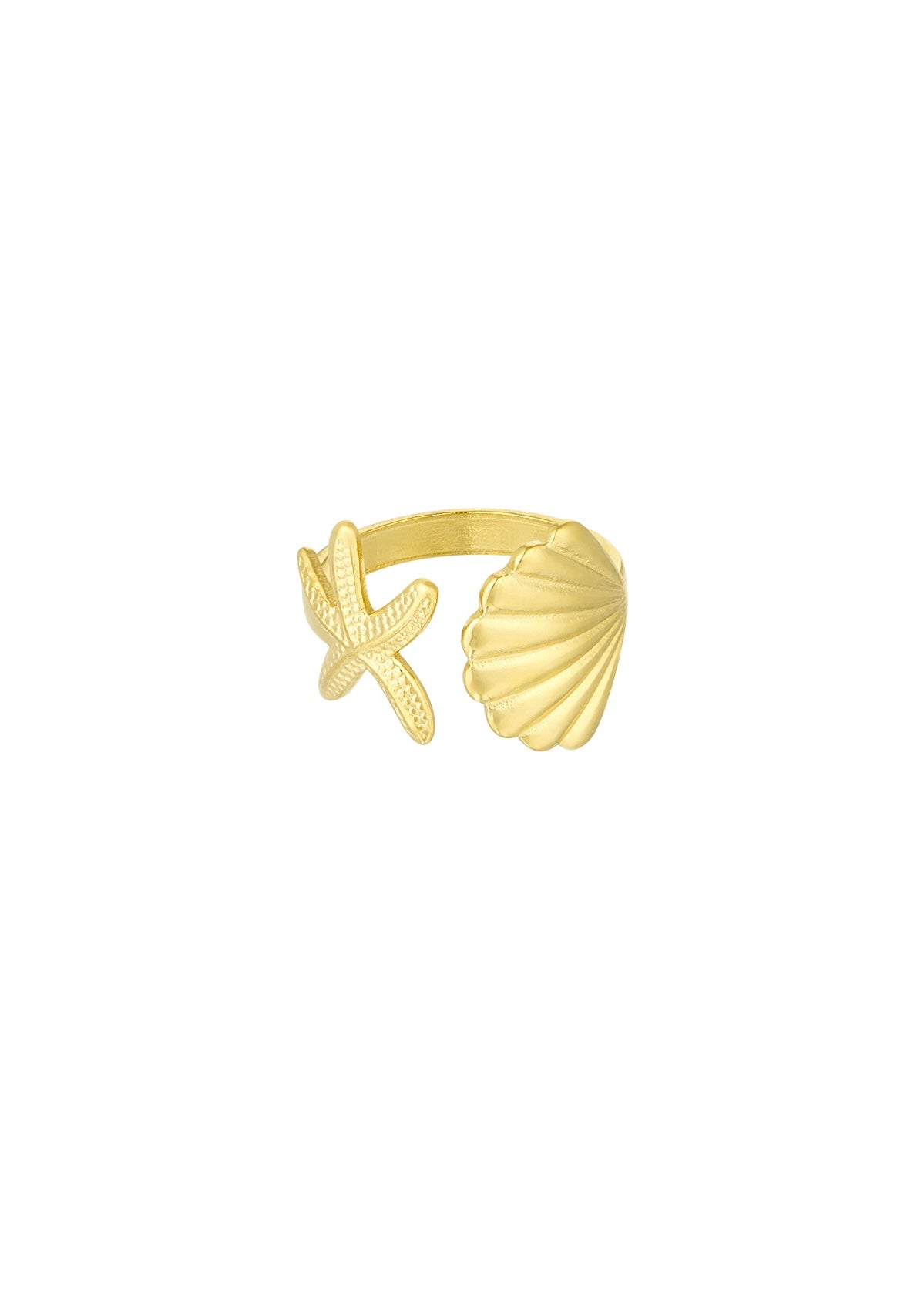 Ring sea vibes goud